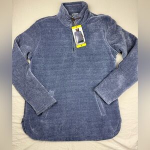 32 Degrees Heat Women’s quarter-zip pullover fleece jacket New size small